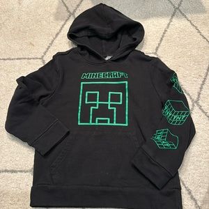Minecraft Boys Hoodie Size Medium